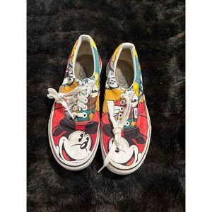 VANS Disney Mickey & Friends Size 8 shoes Donald goofy Pluto